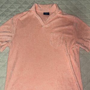 crown & ivy Fuzzy Pink Shirt